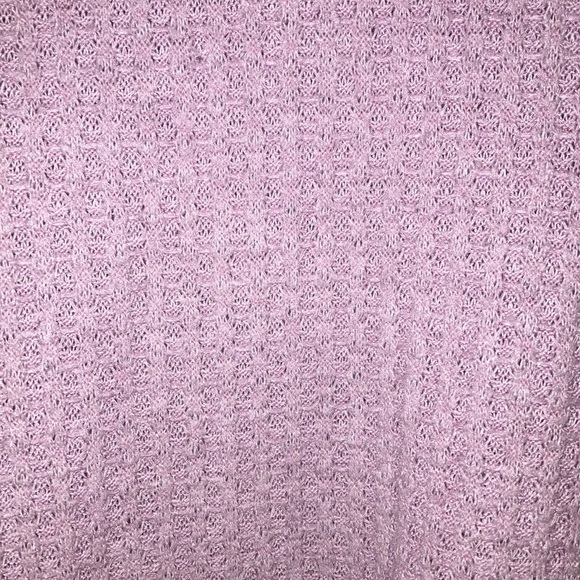 Wild Fable Pink Waffle Knit Pocket Crop Top - Picture 6 of 7